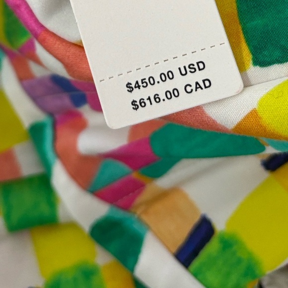 💃🏻SOLD💃🏻CeliaB Corsica NWT Anthropologie Asymmetrical Ruffle Dress S - Picture 13 of 13